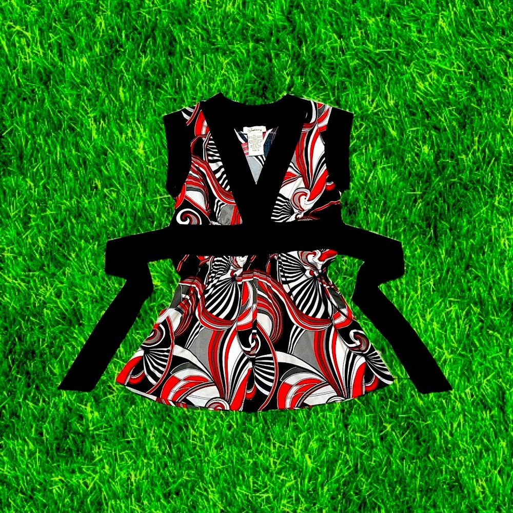 vtg y2k Speechless babydoll top w/ ties